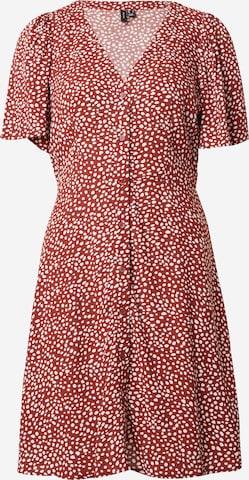Robe-chemise 'VMAlba' VERO MODA en rouge : devant