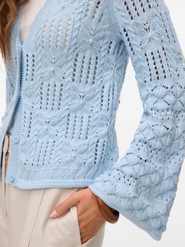 VERO MODA Knit cardigan in Blue