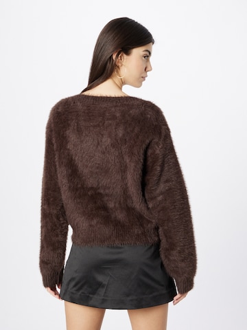 WEEKDAY Sweater 'Cora' in Brown