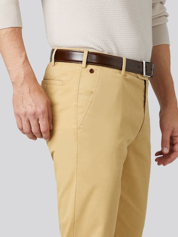 Regular Pantalon chino 'New York 1-5045' MEYER en marron