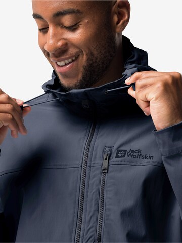 Veste outdoor 'DESERT WIND' JACK WOLFSKIN en bleu