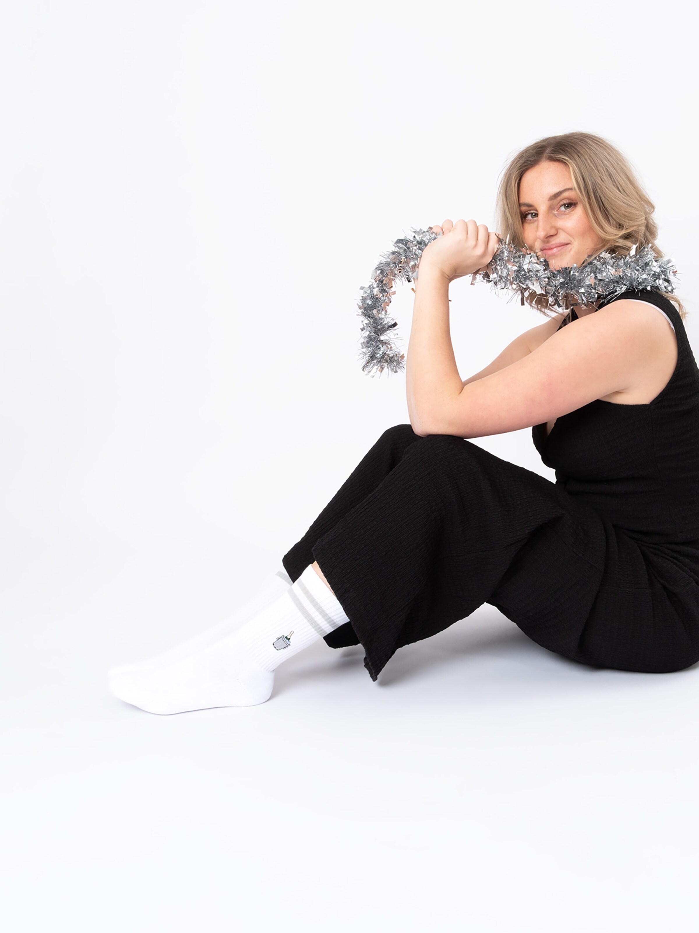 Occulto Sportsokken 'Summer' in Geel