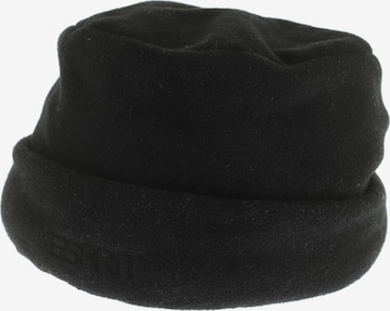 ESPRIT Hat & Cap in M in Black: front
