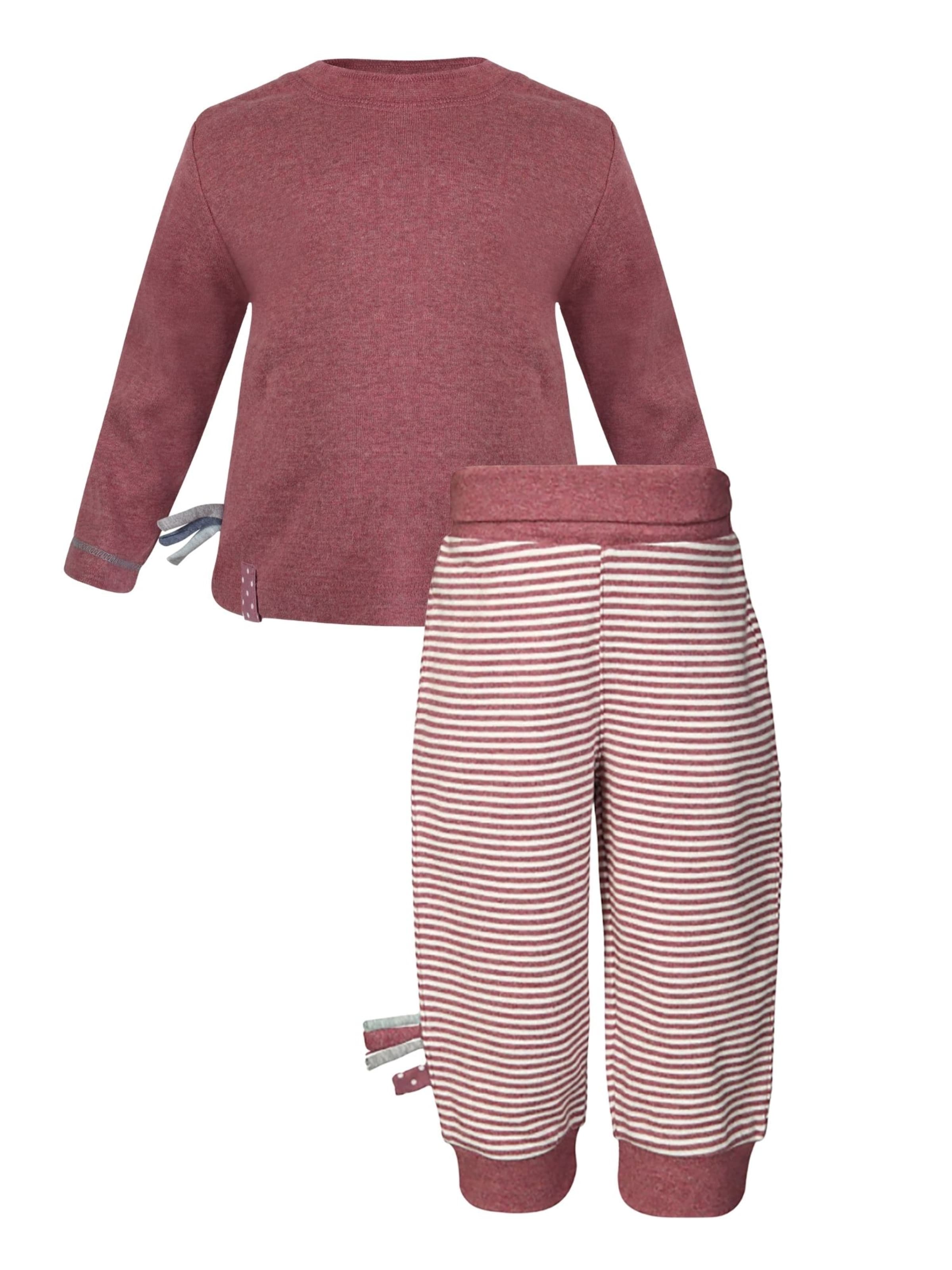 OrganicEra Regular Pants 'Set' in Red: front