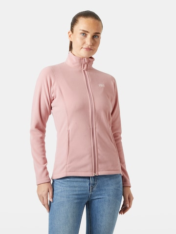 HELLY HANSEN Athletic Fleece Jacket 'DAYBREAKER' in Pink: front