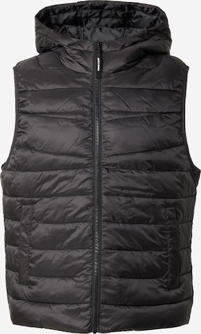 JACK & JONES Weste in Schwarz: Vorderseite