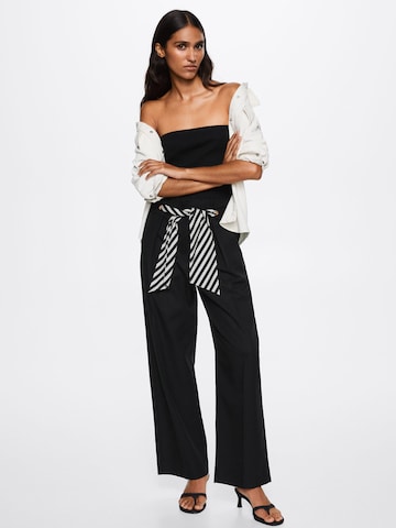 Wide Leg Pantalon à pince 'Felipa 3' MANGO en noir