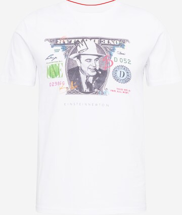 T-Shirt EINSTEIN & NEWTON en blanc : devant