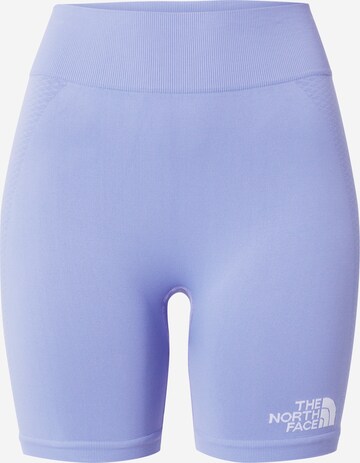 THE NORTH FACE Skinny Outdoor Pants in Purple: front