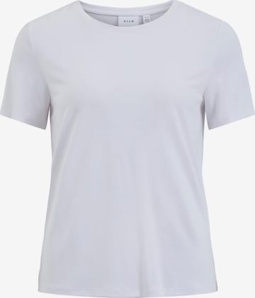 T-shirt VILA en blanc : devant