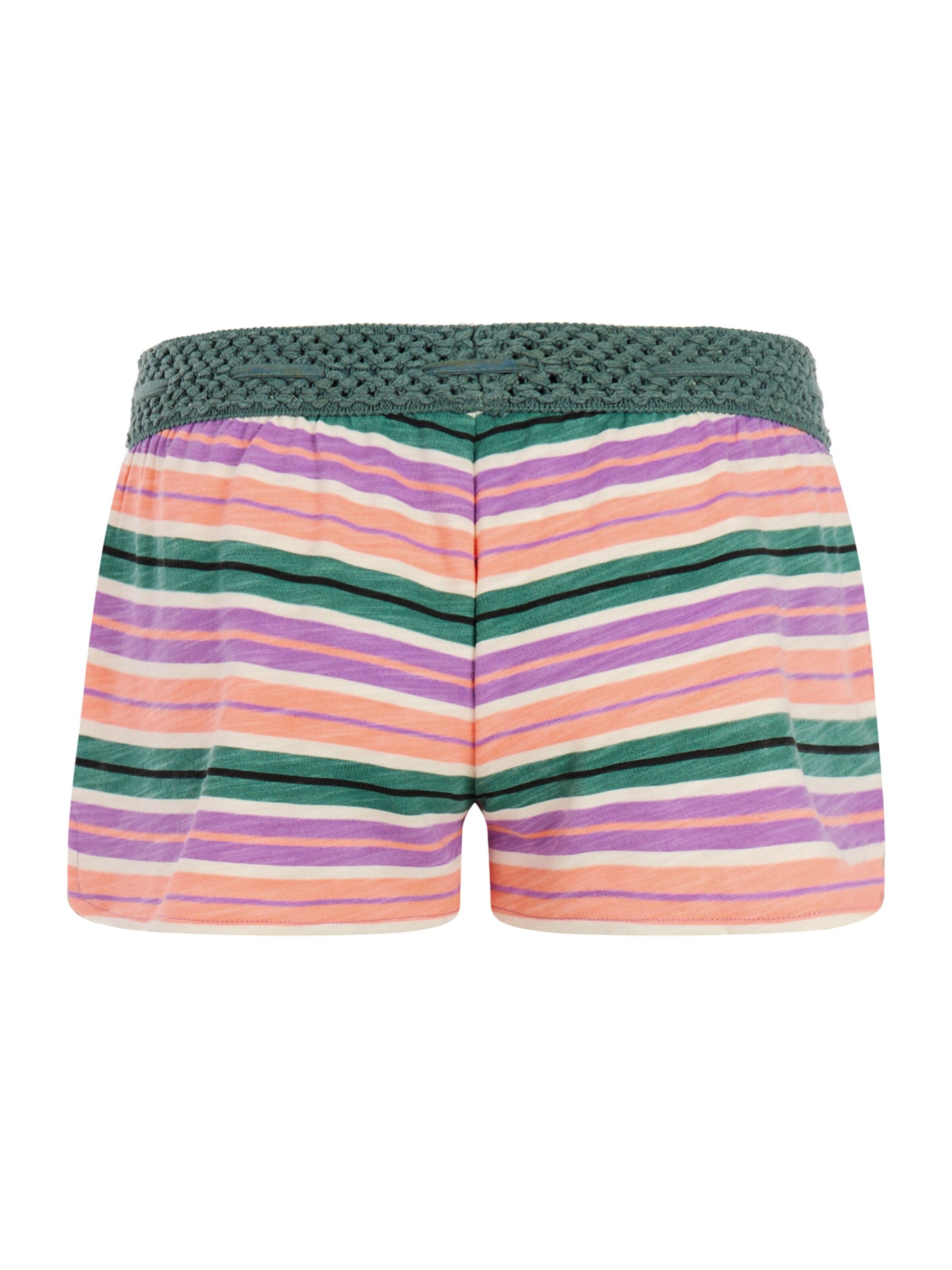 PROTEST Regular Trousers 'PRTFlowery' in Purple