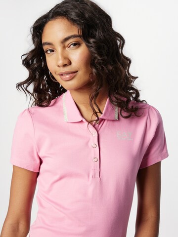 EA7 Emporio Armani - Camisa em rosa