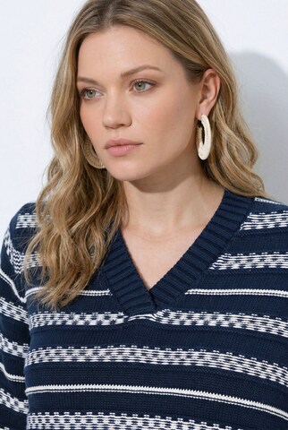 Ulla Popken Pullover in Blau