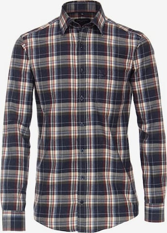 VENTI Regular fit Button Up Shirt in Blue: front