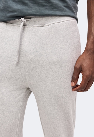 Tapered Pantaloni 'Sestart' di BOSS in grigio: frontale