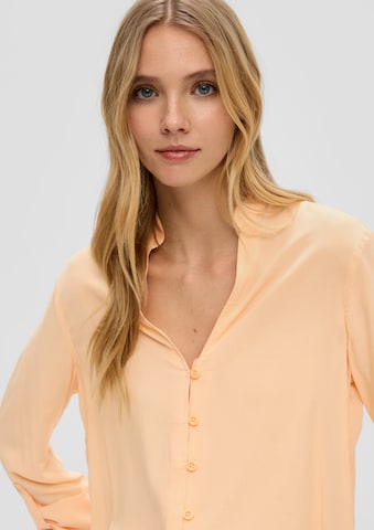 QS Bluse in Orange