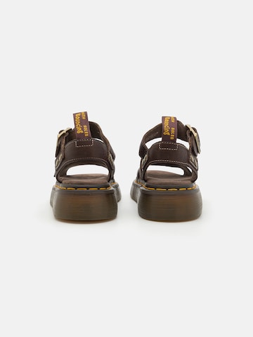 Dr. Martens Σανδάλι 'Gryphon Quad' σε καφέ