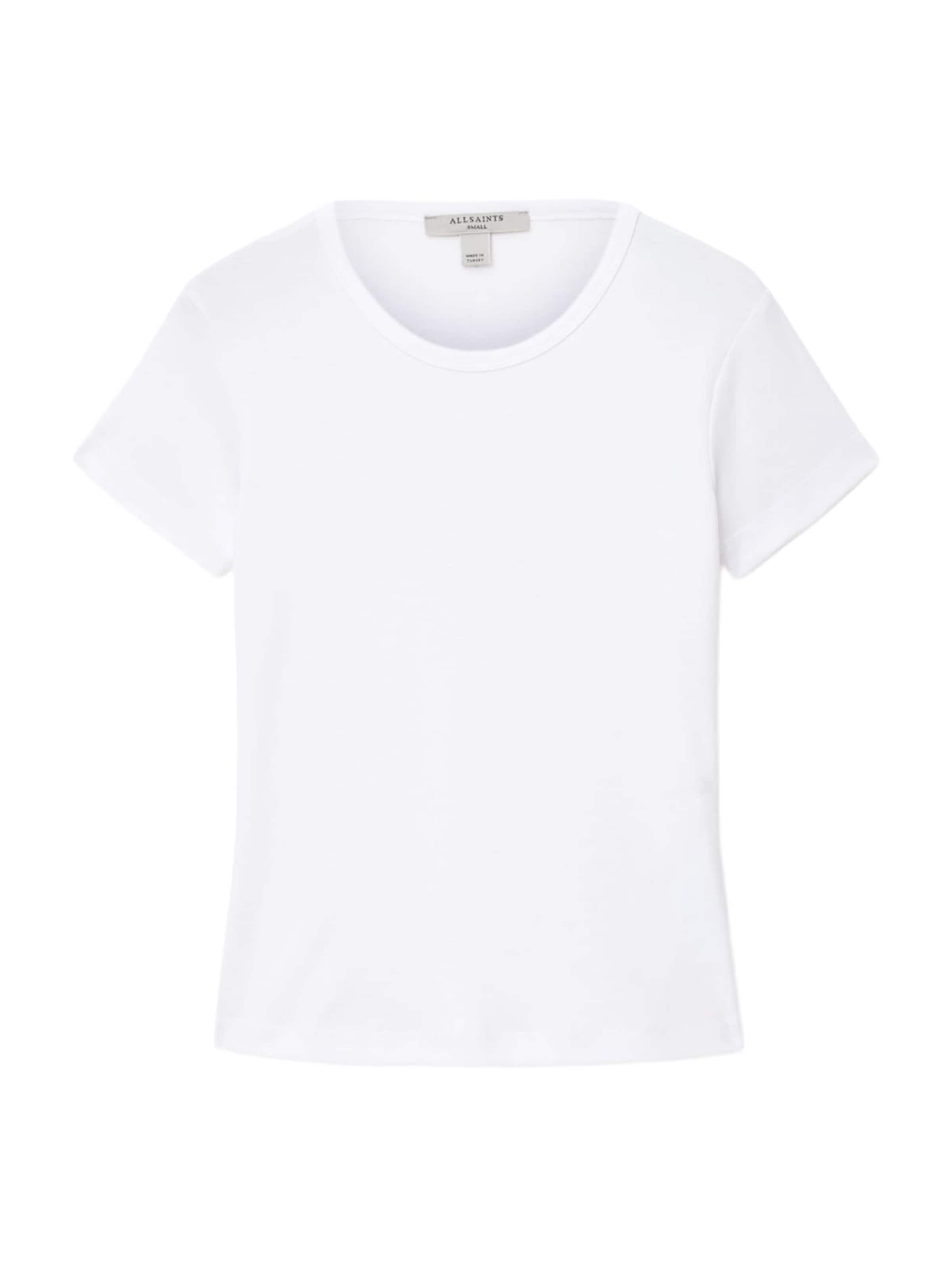 AllSaints Тениска 'Stevie' в бяло: отпред