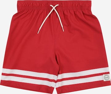 raudona Abercrombie & Fitch Maudymosi trumpikės: priekis