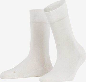 FALKE Socks in White: front