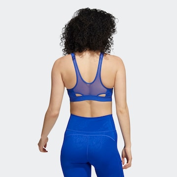 ADIDAS SPORTSWEAR Bustier Sport-BH in Blau