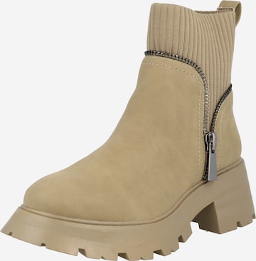 Bottines 'VESPERR' CALL IT SPRING en vert : devant