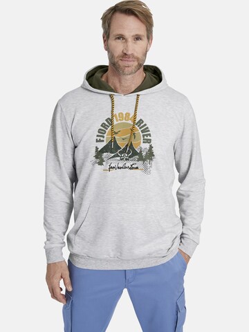 Sweat-shirt 'Naver' Jan Vanderstorm en beige : devant