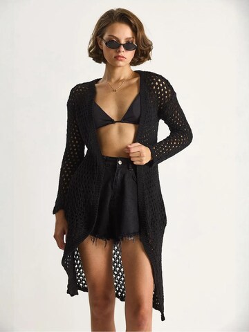 Bianco Lucci Strickjacke in Schwarz