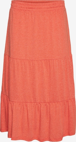 VERO MODA Rok 'ULJAJUNE' in Rood: voorkant