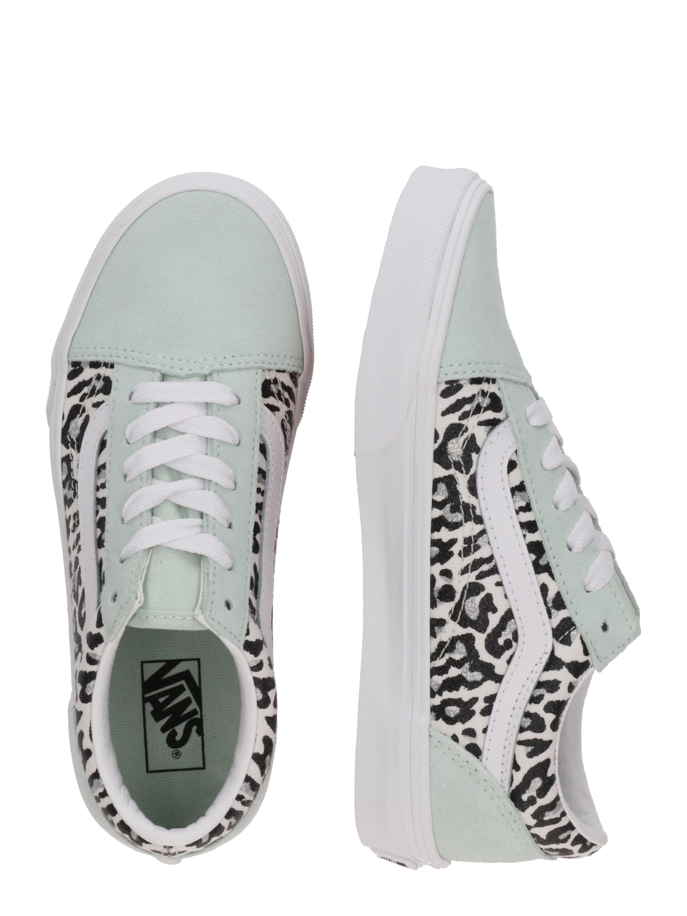 Baskets 'OLD SKOOL' VANS en vert