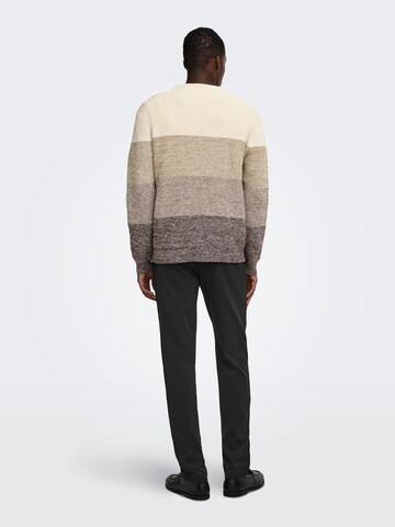Only & Sons - Tapered Pantalón 'ONSBoston' en negro
