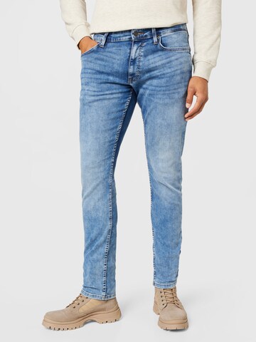 s.Oliver Slimfit Jeans 'Keith' in Blauw: voorkant