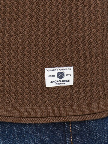 Pull-over 'BLUCARLOS' JACK & JONES en marron