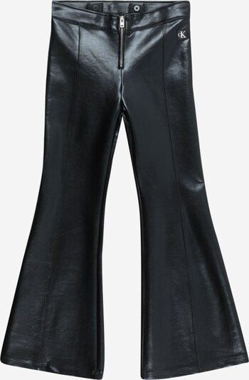 Pantaloni Calvin Klein Jeans pe negru, Vizualizare produs