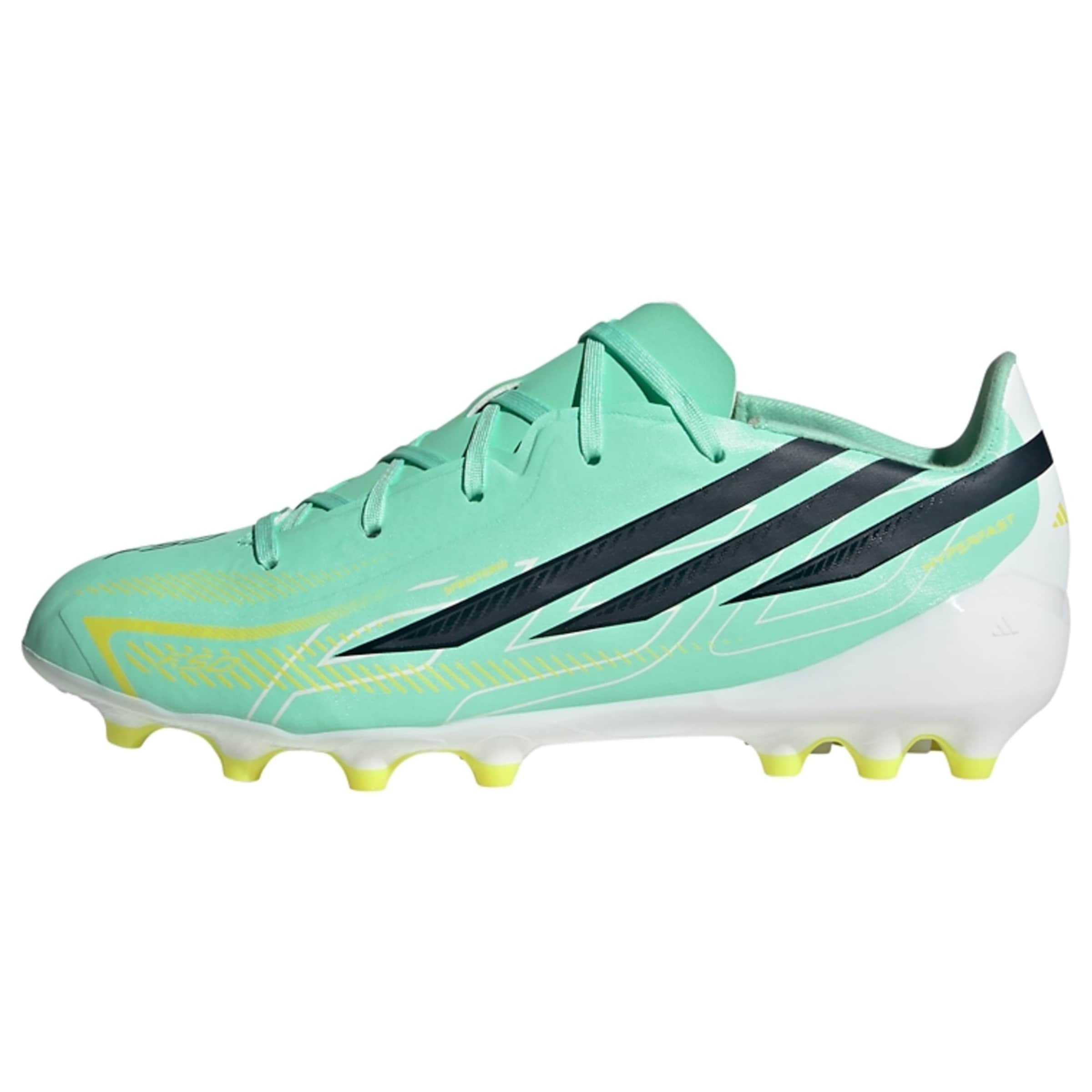 ADIDAS PERFORMANCE Fußballschuh 'F50 Hyperfast League' in Grün: Vorderseite