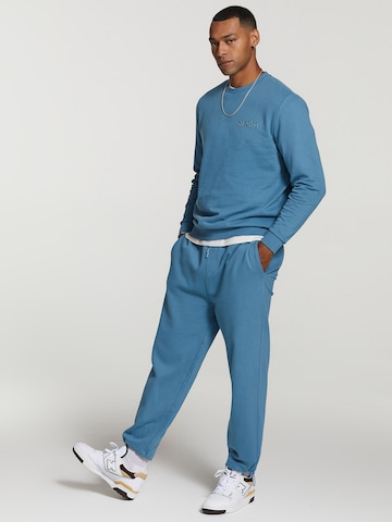 Effilé Pantalon Shiwi en bleu