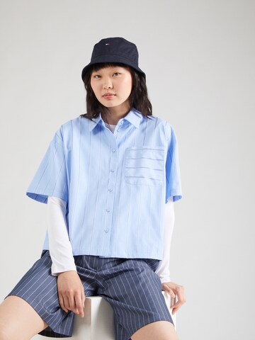 PIECES Blouse 'PCJENNA' in Blauw