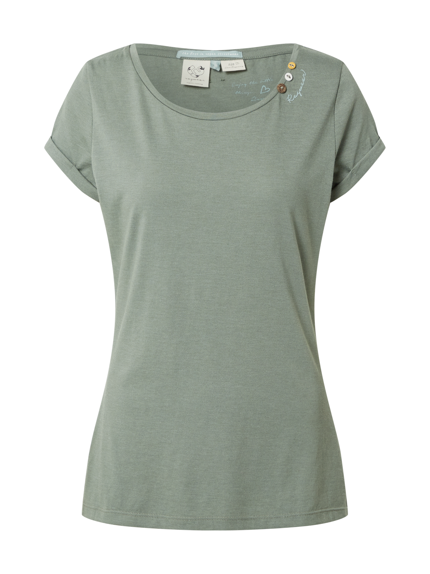 Abbigliamento Z7OOK Ragwear Maglietta FLORAH in Oliva Abbigliamento Z7OOK Ragwear Maglietta FLORAH in Oliva