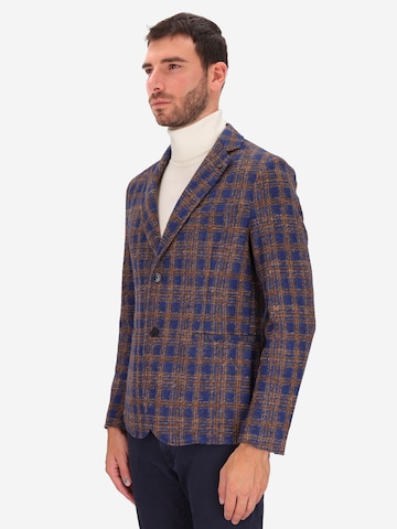 Distretto12 Slim fit Colbert 'Fuerte' in Bruin