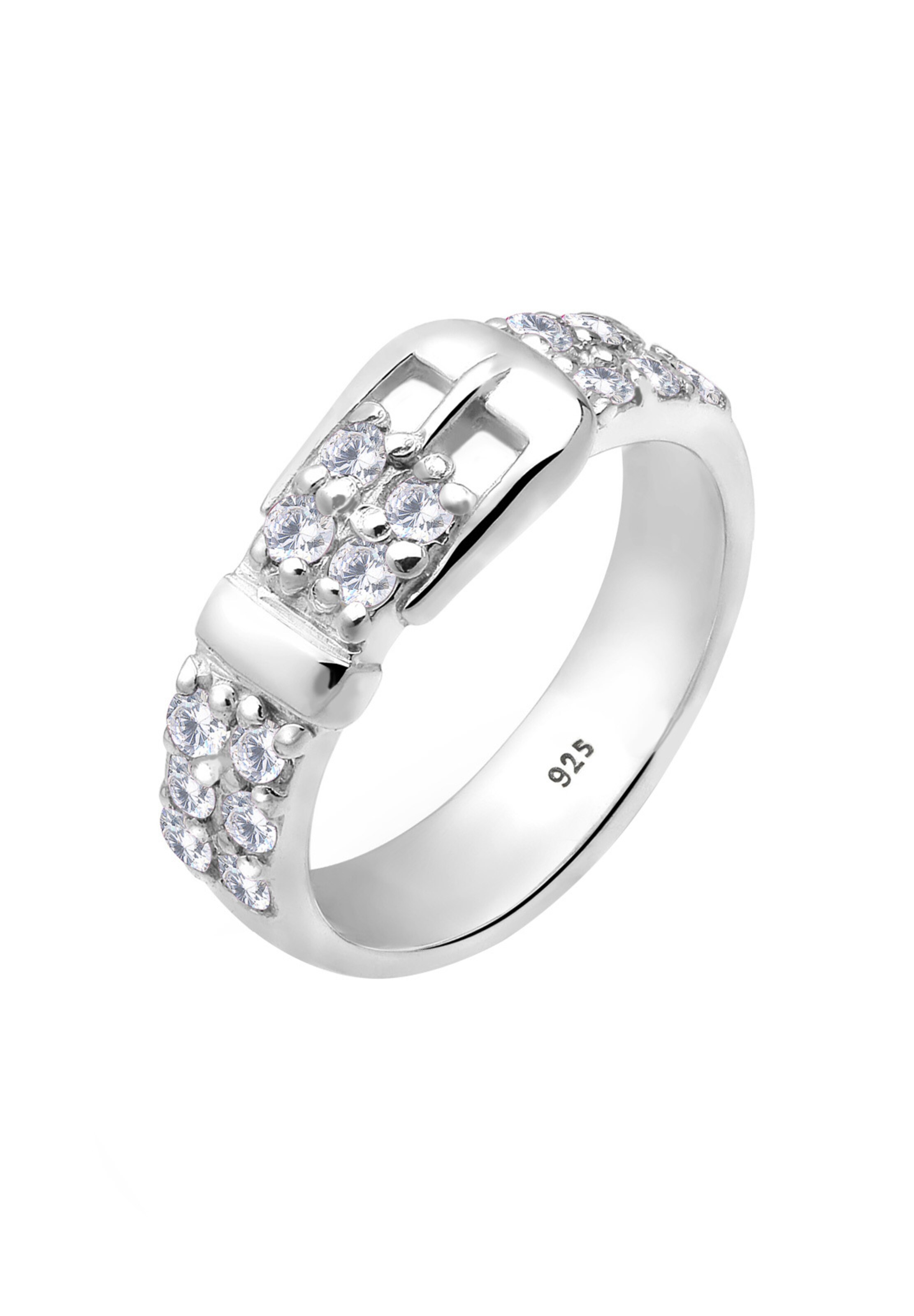 ELLI Ring in Silver: front