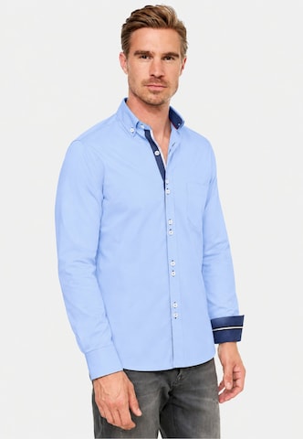 Chemise Rusty Neal en bleu : devant