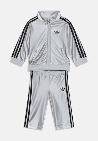 ADIDAS ORIGINALS Träningsset 'FIREBIRD' i grå: framsida