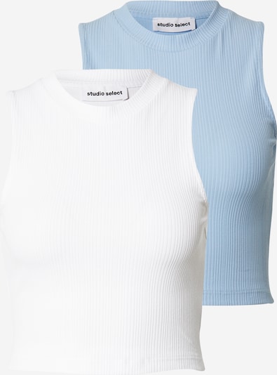 STUDIO SELECT Top 'Sanja' in Light blue / White, Item view