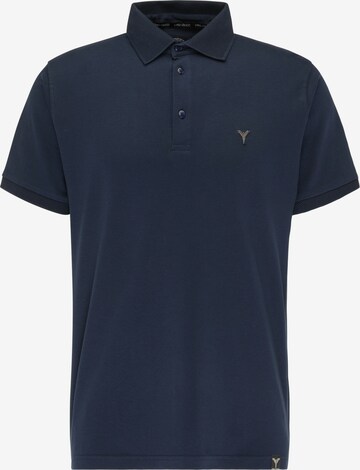 Carlo Colucci Shirt in Blauw: voorkant