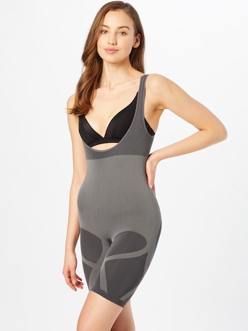 MAGIC Bodyfashion Shaping Bodysuit in Grey: front