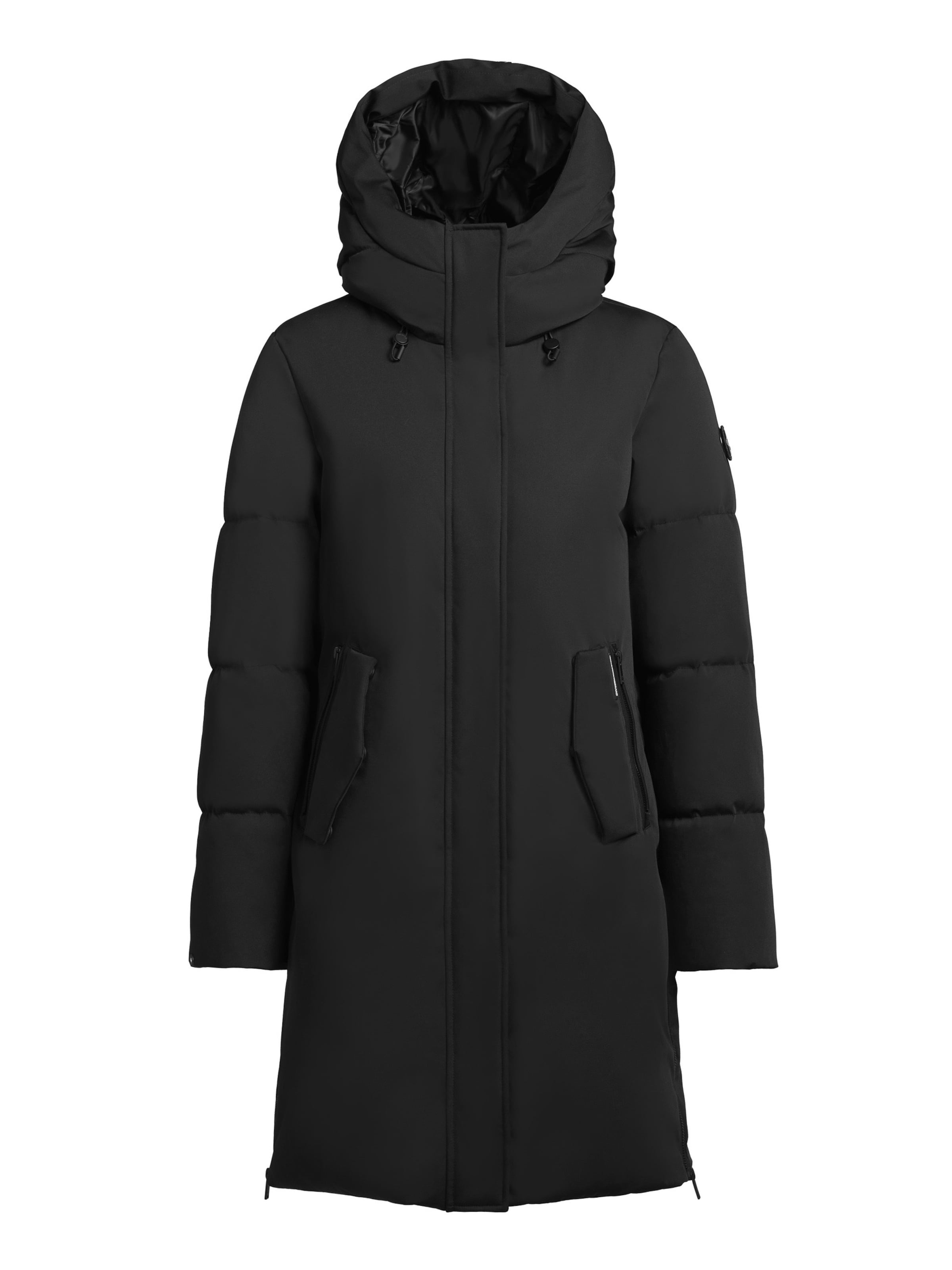 khujo Χειμερινό μπουφάν ' LEANE ' σε μαύρο: μπροστά