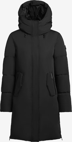 Veste d’hiver ' LEANE ' khujo en noir : devant