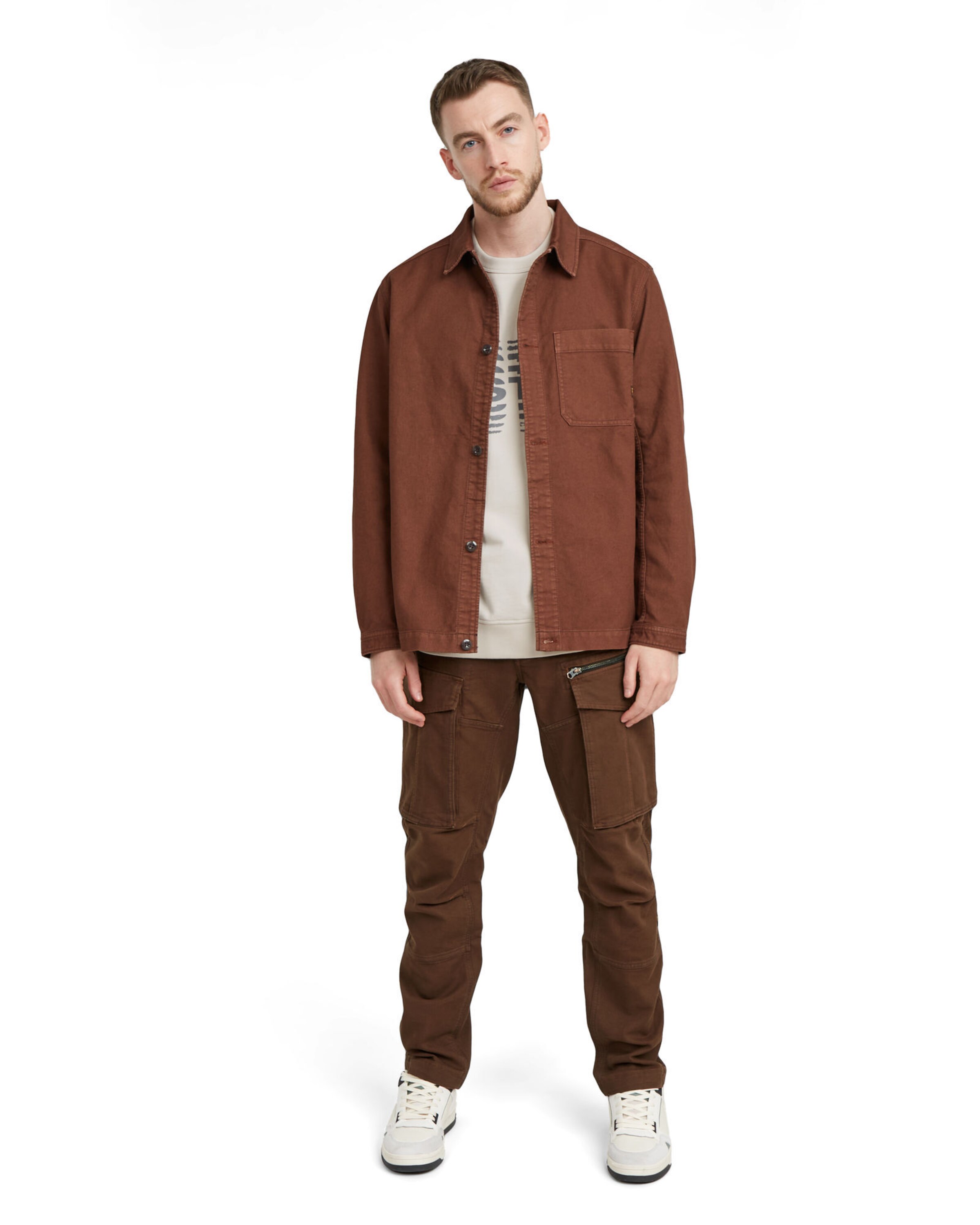 G-STAR Tapered Cargobroek in Bruin