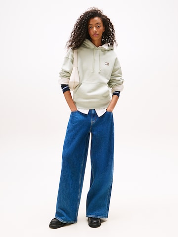 Sweat-shirt Tommy Jeans en vert : derrière