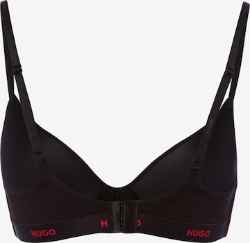 Soutien-gorge HUGO en noir : devant